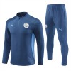 Sudadera De Entrenamiento Manchester City Cremallera De Cuarto 2024-25 Armada - Hombre